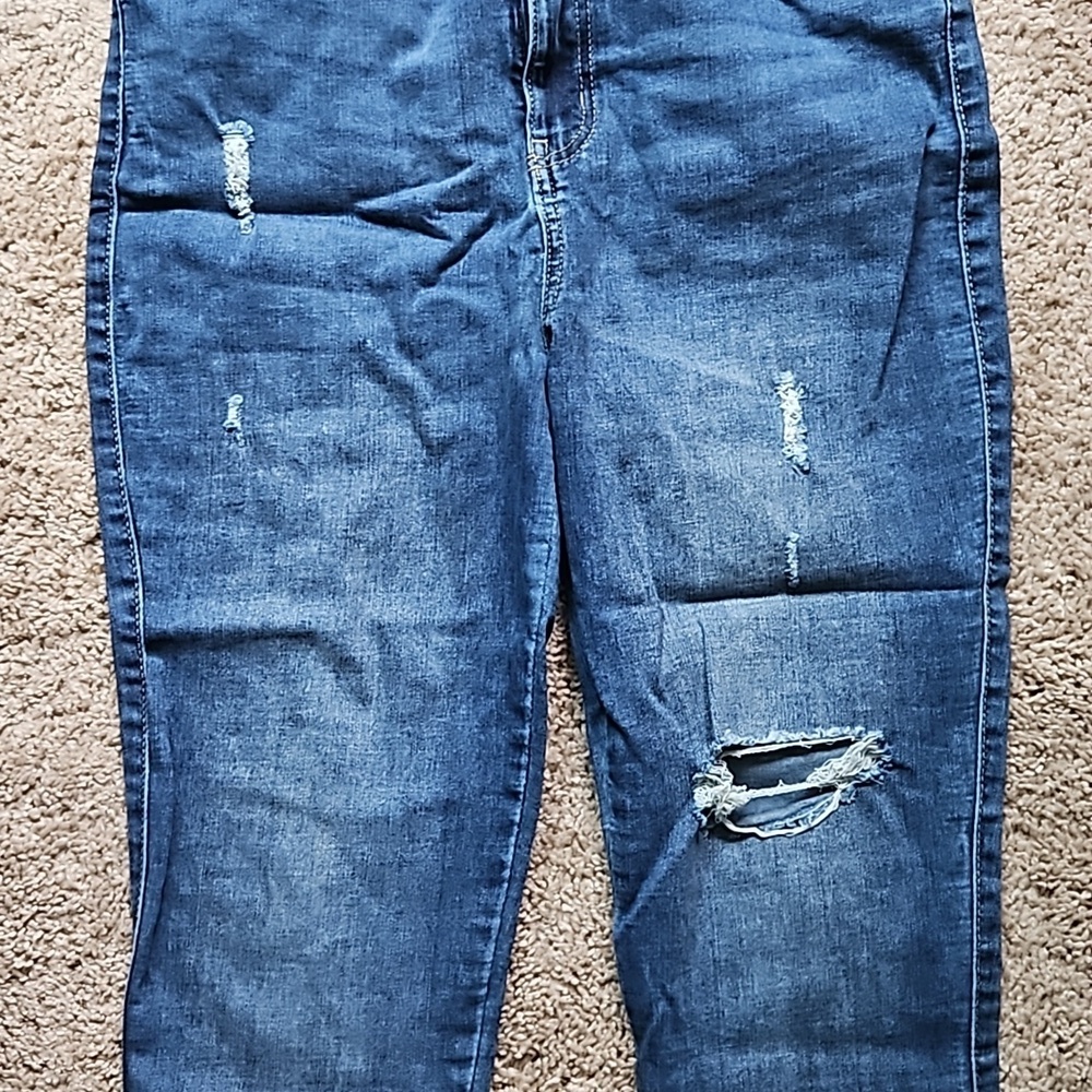 Time and Tru distressed denim jeans, size 13/31 - Picture 3 of 7